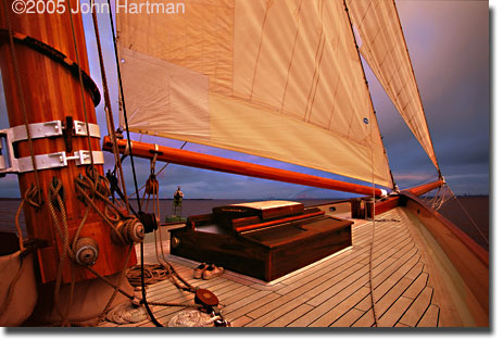  "Aboard Schooner America" Lower Potomac