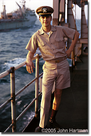 "Captain E.J. Randall, in 1970" photograph