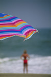 "Umbrella and Girl" - colorful umbrella photograph